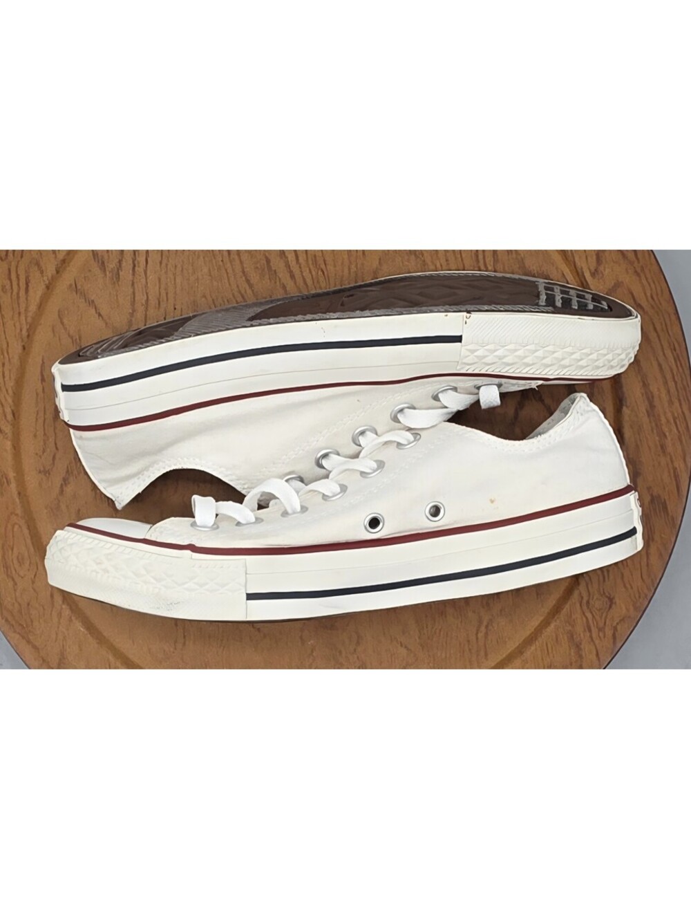 🔥 Converse Chuck Taylor All Star White Shoes M5 W7 M7652 Great looking 🔥